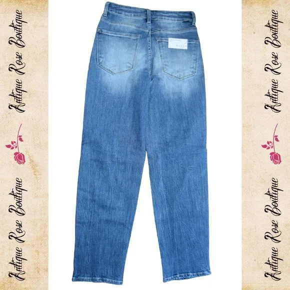 🌹 Risen Relaxed Fit High Waist Jeans - Picture 9 of 9